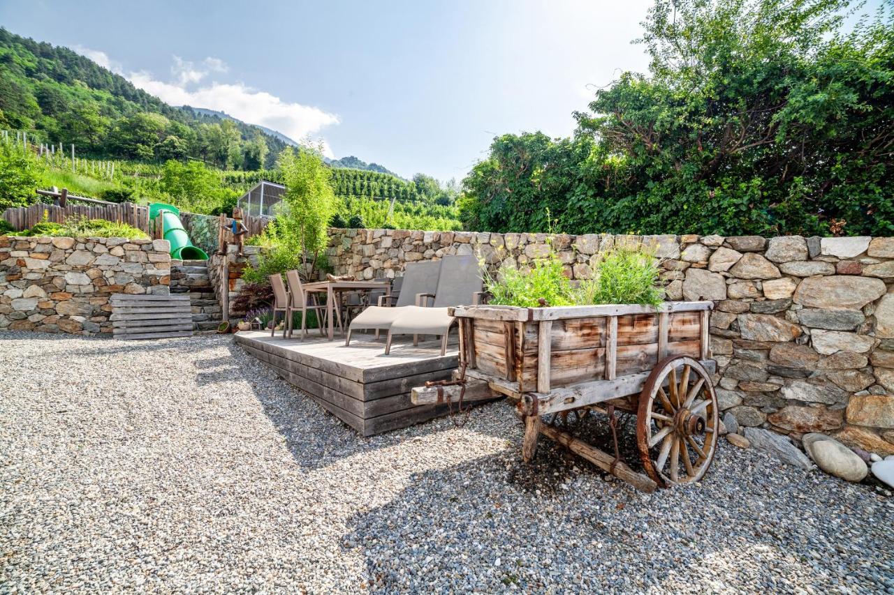 Langstein Wohnung Sonnenblume Goldrain Exterior foto